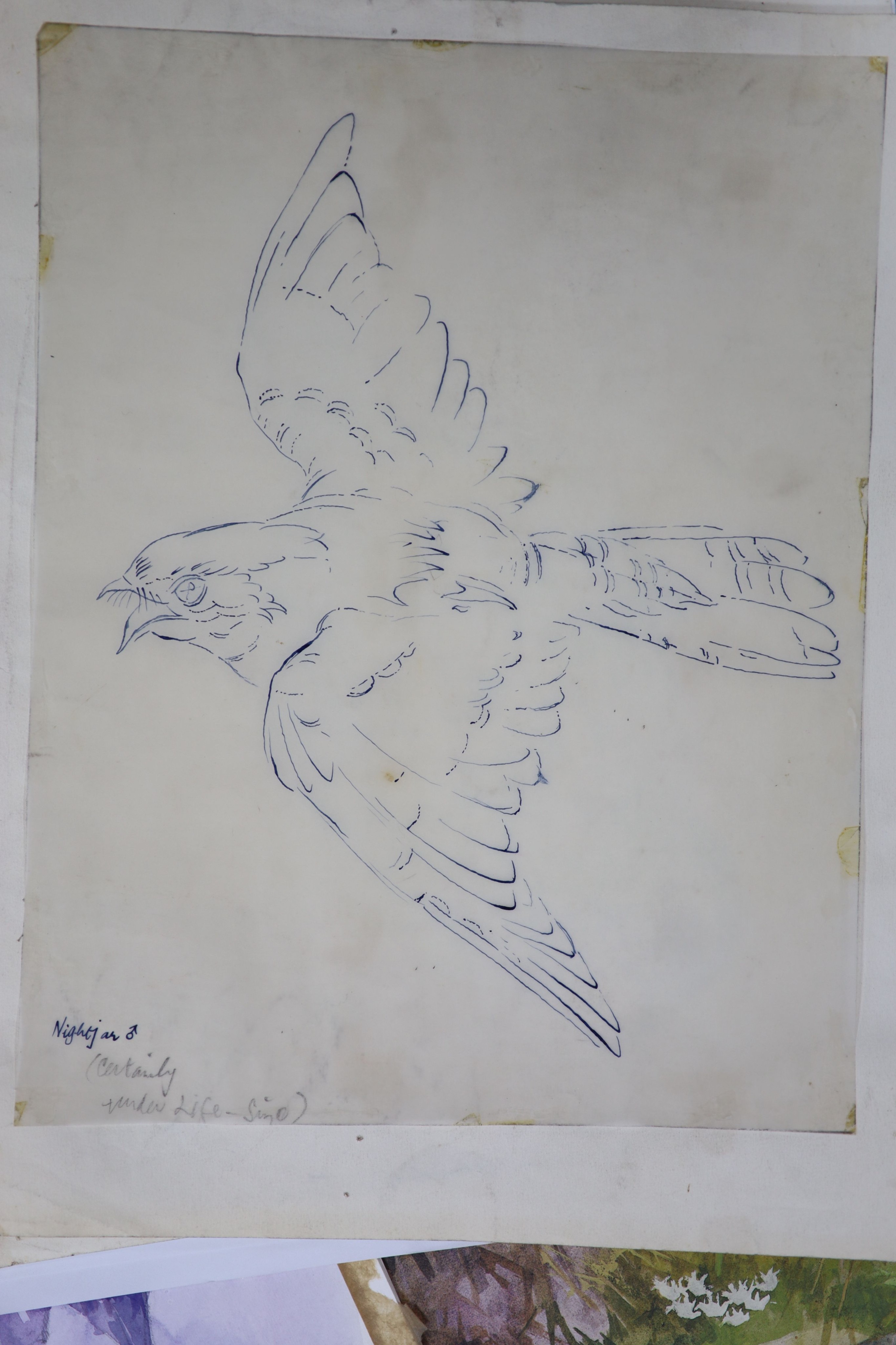 Michael Cadman (1920-2010), a folio of assorted watercolours and prints, Topographical scenes, largest 40 x 56cm, unframed
